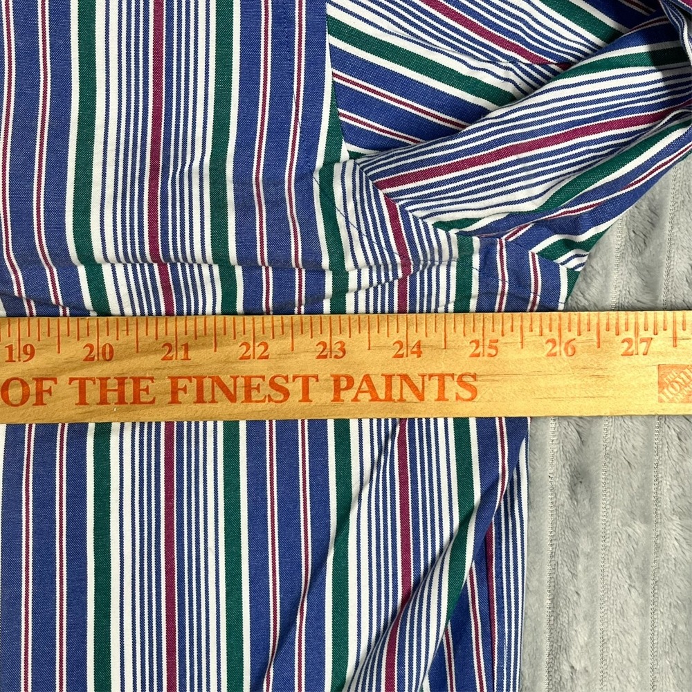 Polo Ralph Lauren Westerton Button Up Shirt Men's XLT Rainbow Striped Pride Prep - Picture 9 of 13